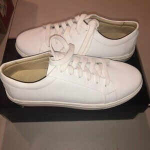 Womens Massino Matteo Size 10 White Lace Up Sneakers NIB Oxford